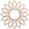 Ekena Millwork Daisy Wood Fretwork Pierced Ceiling Medallion, Cherry, 30"OD x 10 1/2"ID x 1/4"T CMWP30X30X0250DACH - alternate 1